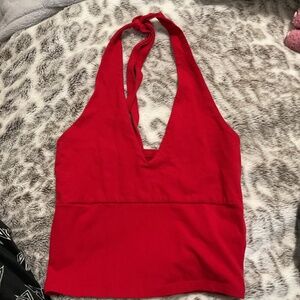 Red Hollister tank top, size Small. In great condition.